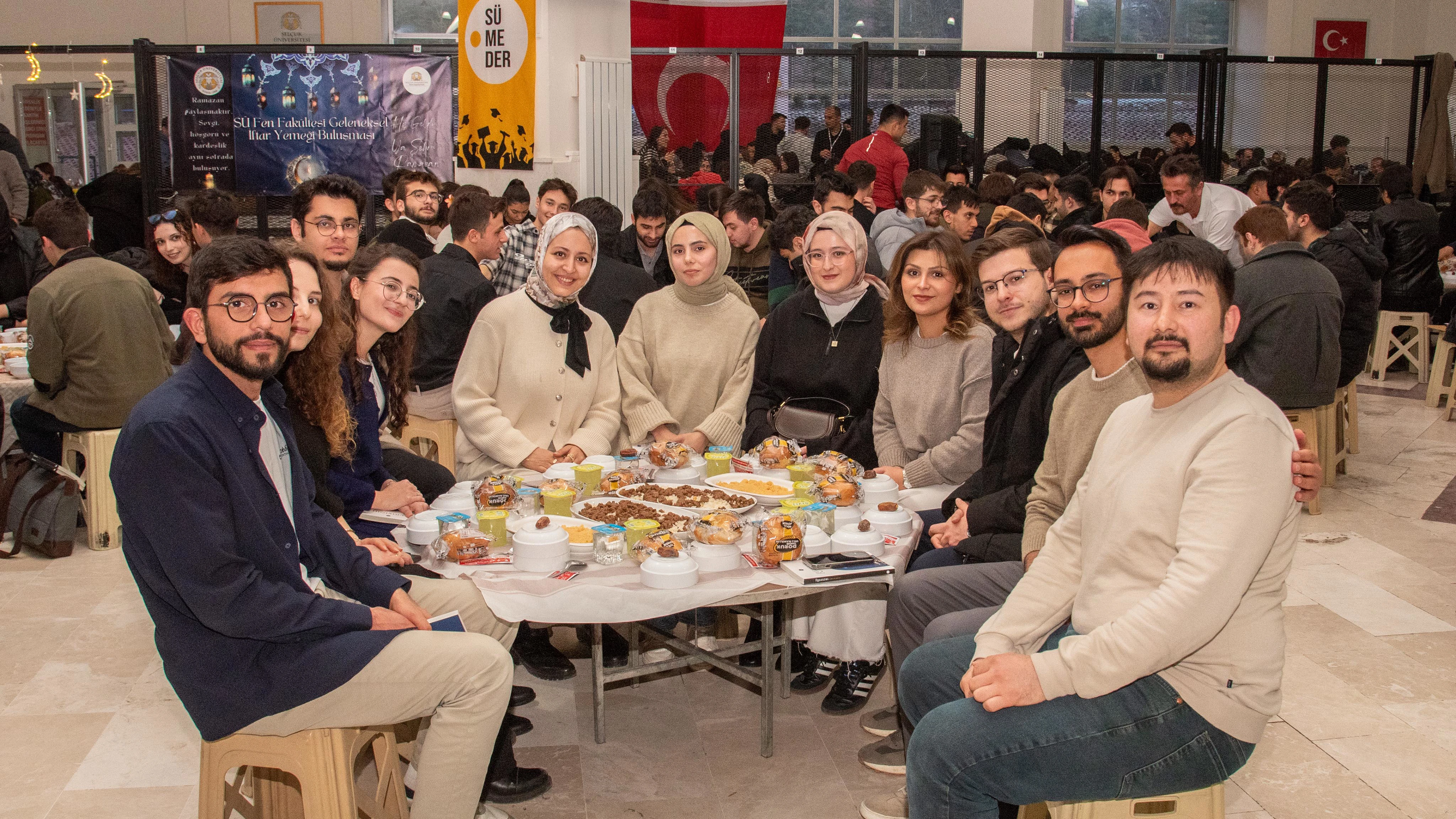 SÜMEDER ve Türkiye Diyanet Vakfından Fen Fakültesinde İftar Buluşması